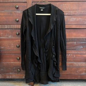 White House Black Market long open cardigan. Size XXS.